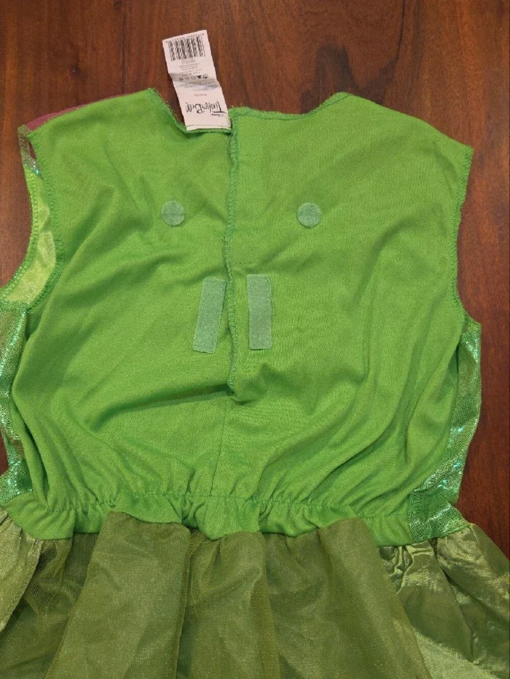 Disney Tinker Bell Costume Kids Size Large 10-12 Fairy Dress Up & Wings